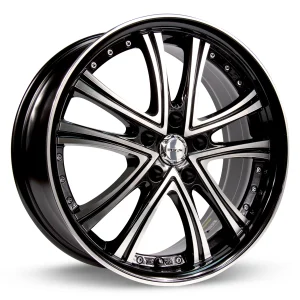 RTX Wheels – Allure – Black – 17″x7″ 45mm – Summer Wheels – 081001